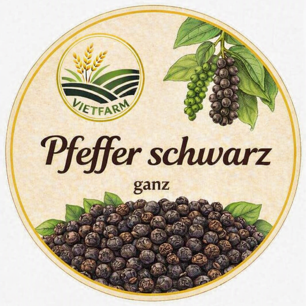 Schwarzer Pfeffer handverlesen