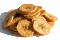 Bananenchips getrocknet